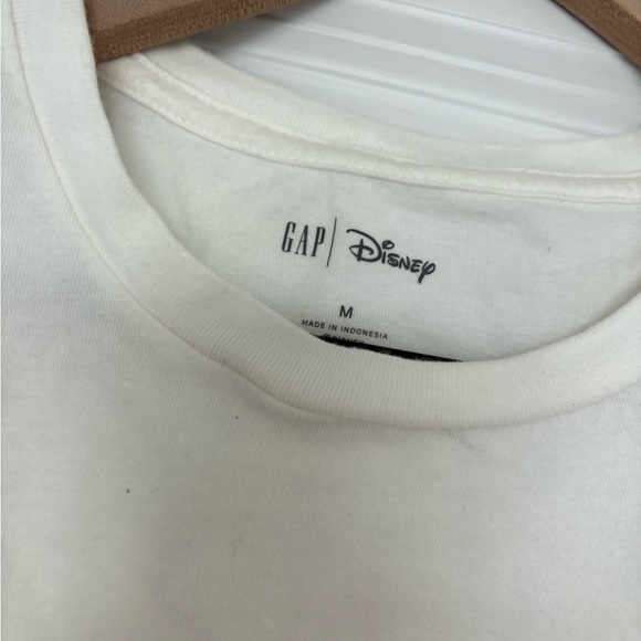 Gap Disney Mickey Mouse Graphic White Short Sleeve Tee Shirt Size Medium - Picture 3 of 4